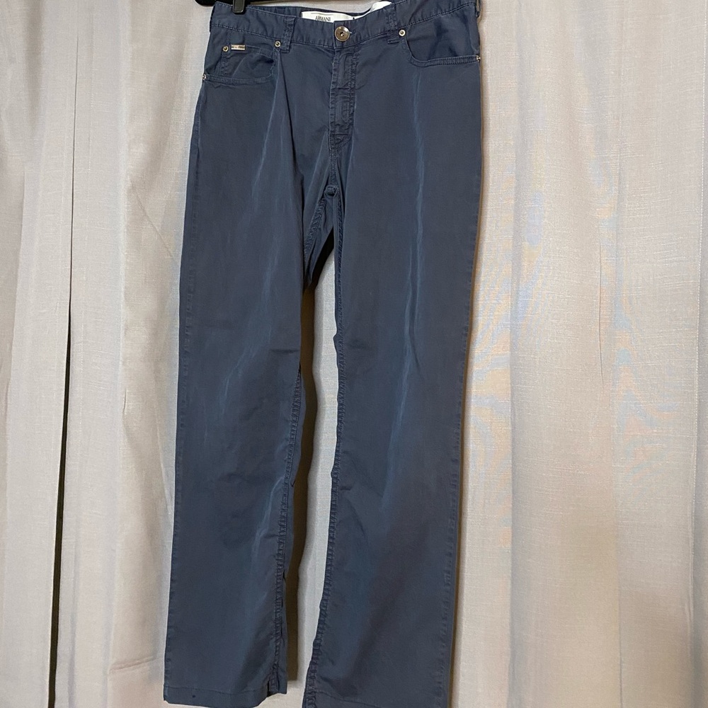Armani Blue Chino Pants